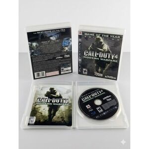 Call of Duty 4 Modern Warfare Game of the Year Edition PlayStation 3 Complete